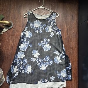 Fever floral and polka dot dress